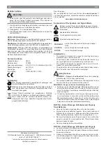 Preview for 2 page of DS Produkte TV0086 Operating Instructions Manual