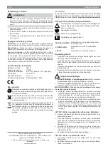 Preview for 5 page of DS Produkte TV0086 Operating Instructions Manual