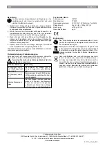 Preview for 2 page of DS Produkte TY6120 Instructions Manual