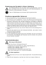 Предварительный просмотр 3 страницы DS Produkte VC-S1001 Instruction Manual