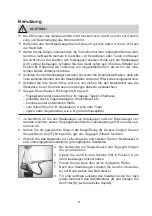 Предварительный просмотр 9 страницы DS Produkte VC-S1001 Instruction Manual