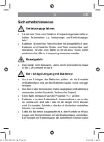 Предварительный просмотр 5 страницы DS Produkte Vitalmaxx 01151 Instruction Manual