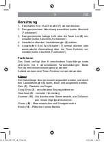 Preview for 9 page of DS Produkte Vitalmaxx 01151 Instruction Manual