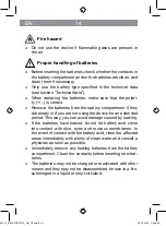 Предварительный просмотр 14 страницы DS Produkte Vitalmaxx 01151 Instruction Manual