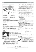 Предварительный просмотр 2 страницы DS Produkte WT-L008 Operating Instructions Manual