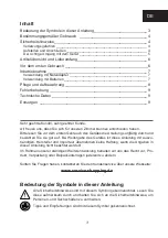 Preview for 3 page of DS Produkte XST-F13512AA Instruction Manual