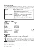 Preview for 9 page of DS Produkte XST-F13512AA Instruction Manual