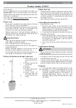 Предварительный просмотр 2 страницы DS Produkte Z 03913 Instructions