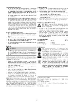 Preview for 2 page of DS Produkte Z 05592 Operating Instructions Manual