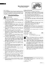 Preview for 2 page of DS Produkte Z 08857 Operating Instructions