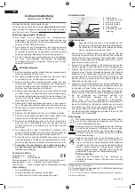 Preview for 1 page of DS Produkte Z 09383 Operating Instructions