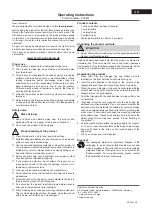 Preview for 2 page of DS Produkte Z 09491 Operating Instructions