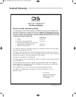 Предварительный просмотр 12 страницы DS Stoves DS5000 Owner'S Manual