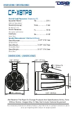 Предварительный просмотр 4 страницы DS18 CF-X8TP Owner'S Manual