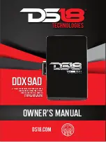 Preview for 20 page of DS18 DDX9AD Owner'S Manual