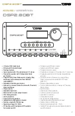 Preview for 3 page of DS18 DSP2.8DBT Owner'S Manual