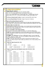 Preview for 4 page of DS18 DSP8.6iA Owner'S Manual