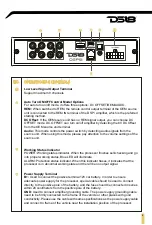 Preview for 4 page of DS18 DSP8i Owner'S Manual