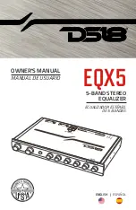 DS18 EQX5 Owner'S Manual preview