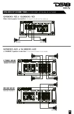 Preview for 11 page of DS18 GEN-X G1800.1D Owner'S Manual