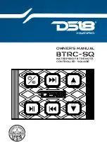 Preview for 1 page of DS18 HYDRO BTRC-SQ Owner'S Manual