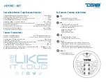 Предварительный просмотр 2 страницы DS18 Hydro MXRC-BT Owner'S Manual