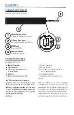 Preview for 2 page of DS18 HYDRO SB24BT Owner'S Manual