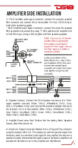 Preview for 5 page of DS18 JL- HARNESS User Manual