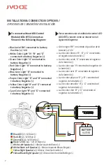 Предварительный просмотр 8 страницы DS18 JVOCE Owner'S Manual