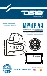 DS18 MP4TP.4A Owner'S Manual предпросмотр