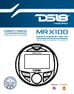 DS18 MRX100 Owner'S Manual preview