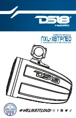 Preview for 1 page of DS18 NXL-X8TPNEO Owner'S Manual