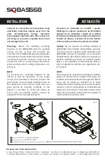 Предварительный просмотр 6 страницы DS18 SQBASS68 Owner'S Manual