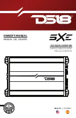 Preview for 1 page of DS18 SXE Owner'S Manual