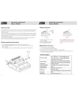 Preview for 2 page of DSB CW-350 Operating Instructions