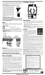 Предварительный просмотр 2 страницы DSC F2-220 Installation Instructions