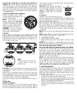 Предварительный просмотр 2 страницы DSC FSA-410 Series Installation And Operating Instructions