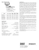 Предварительный просмотр 4 страницы DSC FSA-410D Series Installation And Operating Instructions