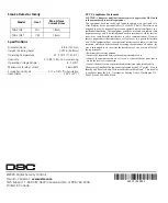 Preview for 4 page of DSC FSB-210 Series Installation And Operation Instructions