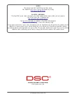 Preview for 77 page of DSC GS3105 Series User Manual