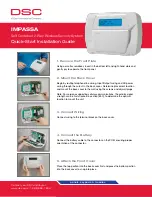 DSC IMPASSA Quick Start Installation Manual preview