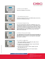 Preview for 2 page of DSC IMPASSA Quick Start Installation Manual