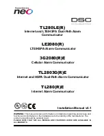 Preview for 1 page of DSC LE2080 Installation Manual