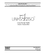 Preview for 1 page of DSC LINKS 2150 Installation Manual