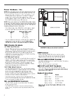 Preview for 4 page of DSC LINKS 2150 Installation Manual