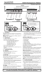 Предварительный просмотр 1 страницы DSC Maxsys PC4701 Installation Instructions