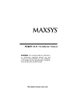 Предварительный просмотр 1 страницы DSC MAXSYS PC4851 Installation Manual