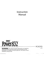 Preview for 1 page of DSC PC 5010 Instruction Manual