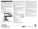 DSC PowerSeries PC5108FLR Installation Instructions предпросмотр