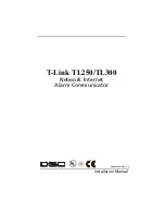 DSC T-LINK TL250 Installation Manual preview